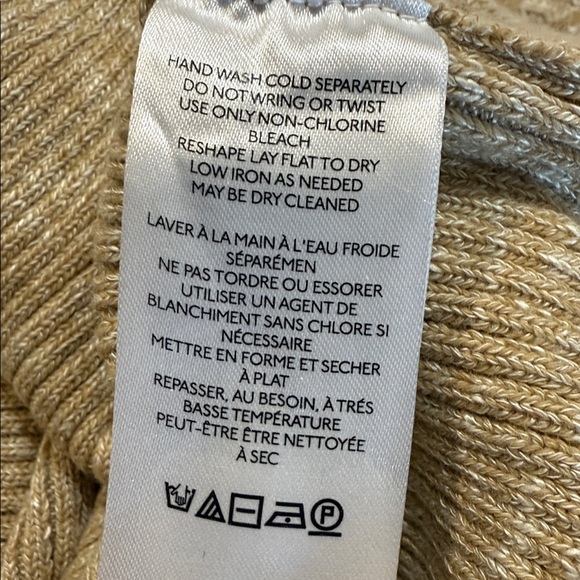 Anthropologie Beige and Cream Lace Knit Sweater - Picture 8 of 15